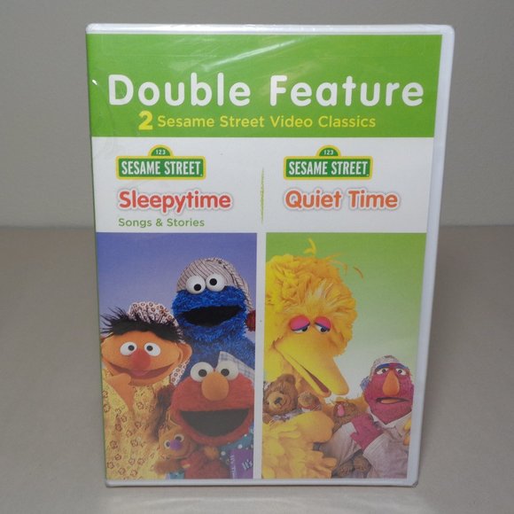 Sesame Street: SLEEPYTIME SONGS & STORIES / QUIET TIME New DVD Double Feature - Picture 1 of 7